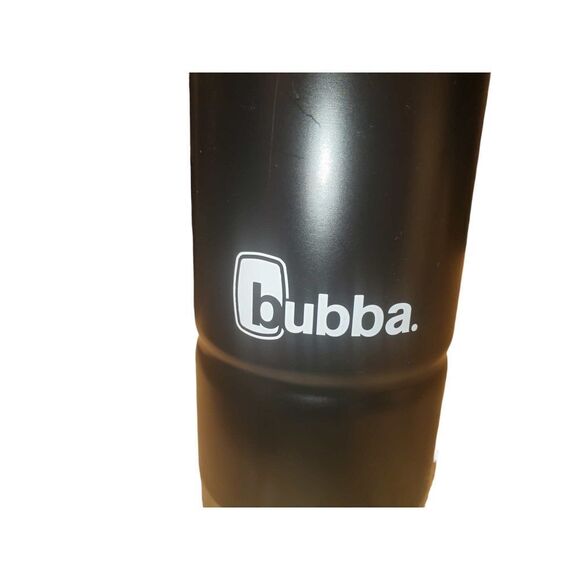 Bubba Trailblazer Stainless Steel Water Bottle Straw Lid Rubberized Black Licori - Picture 2 of 8